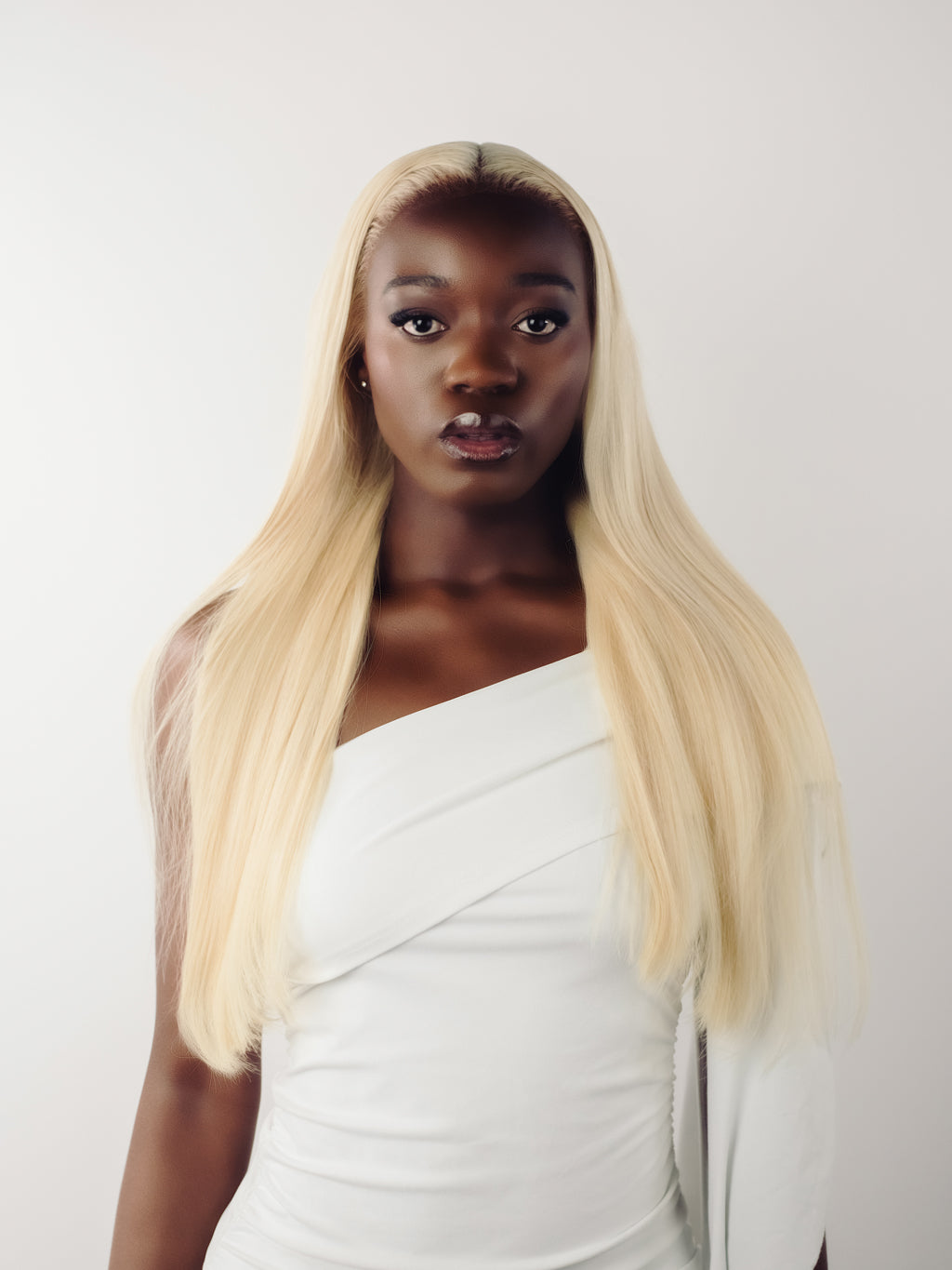 Miracana Perruque Premium Lace Frontale Lisse #613 Blonde