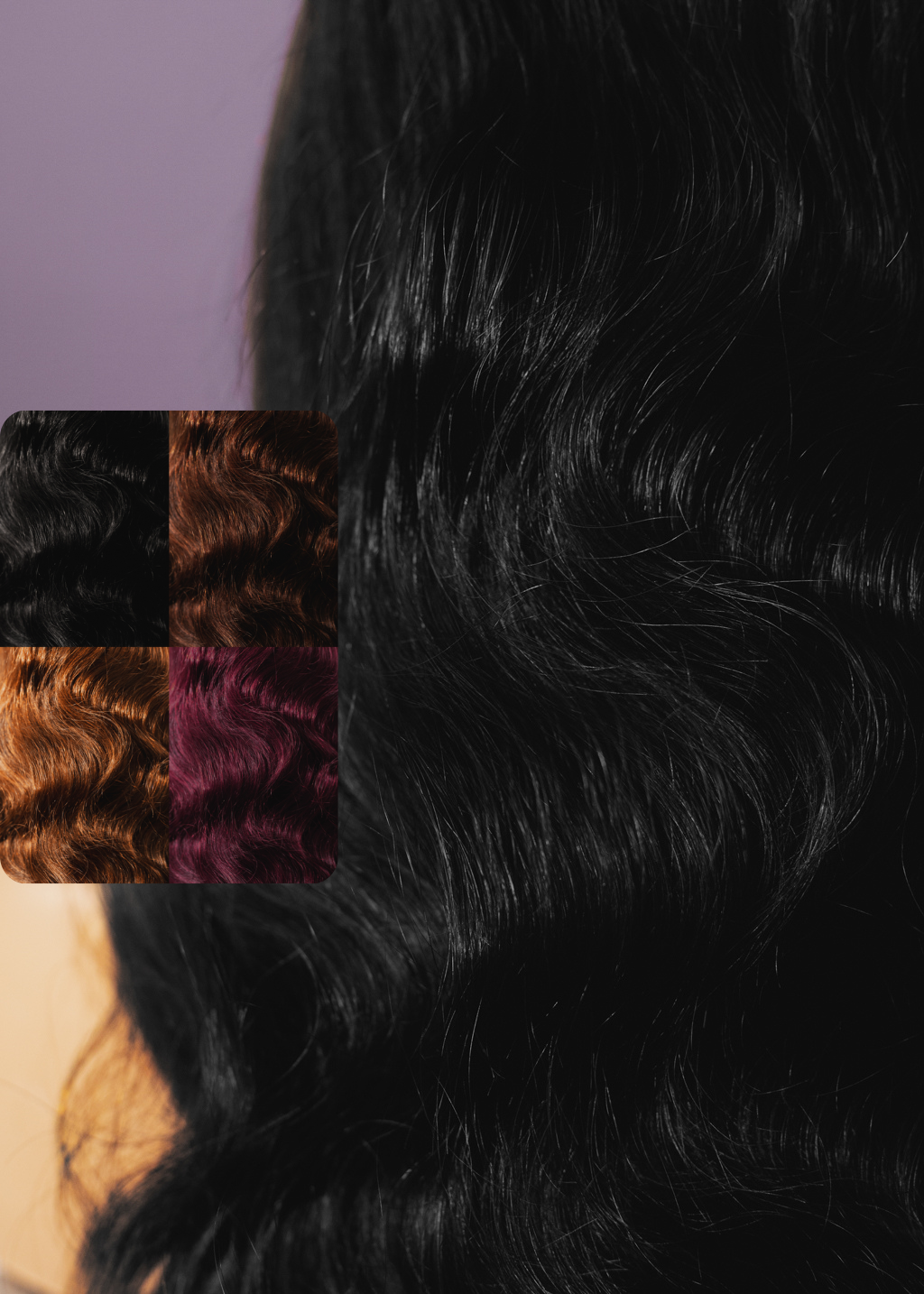 Miracana Premium Perruque Body Wave Lace Closure Multicolore