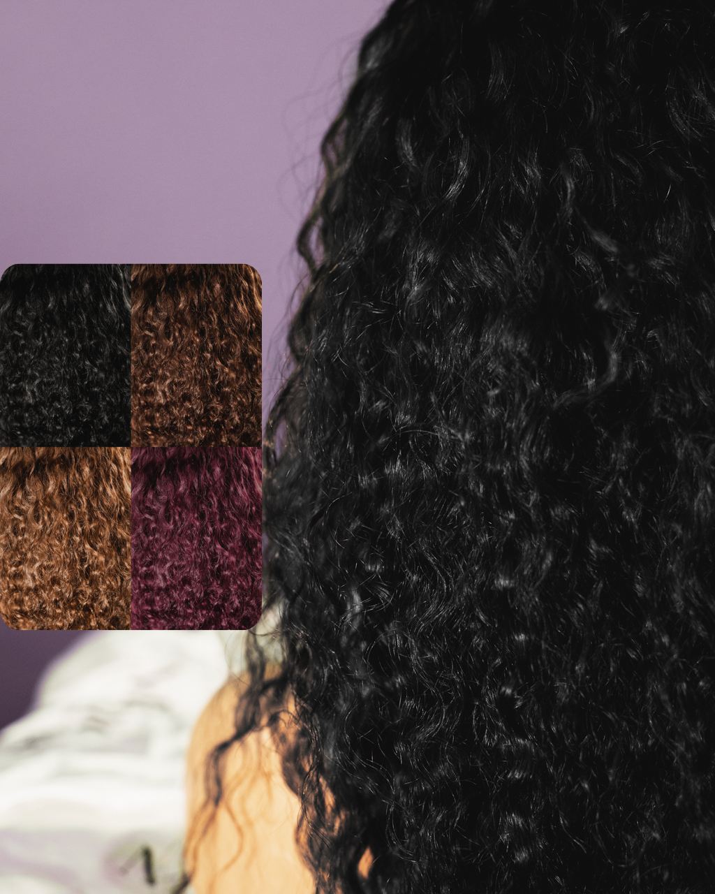 Miracana Premium Perruque Water Wave Lace Closure Multicolore