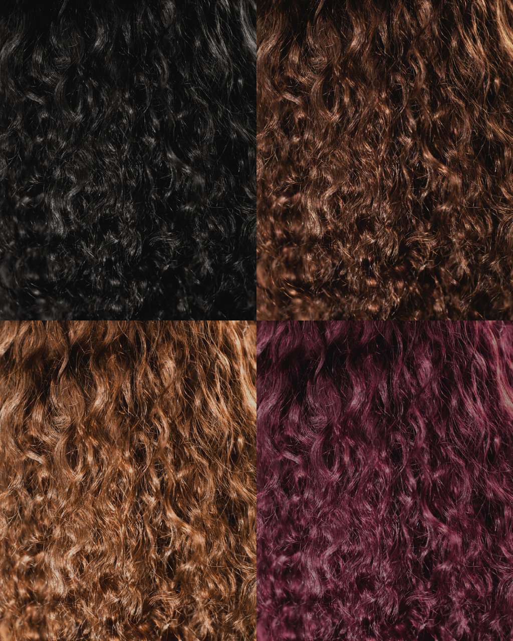 Miracana Premium Perruque Water Wave Lace Frontale Multicolore