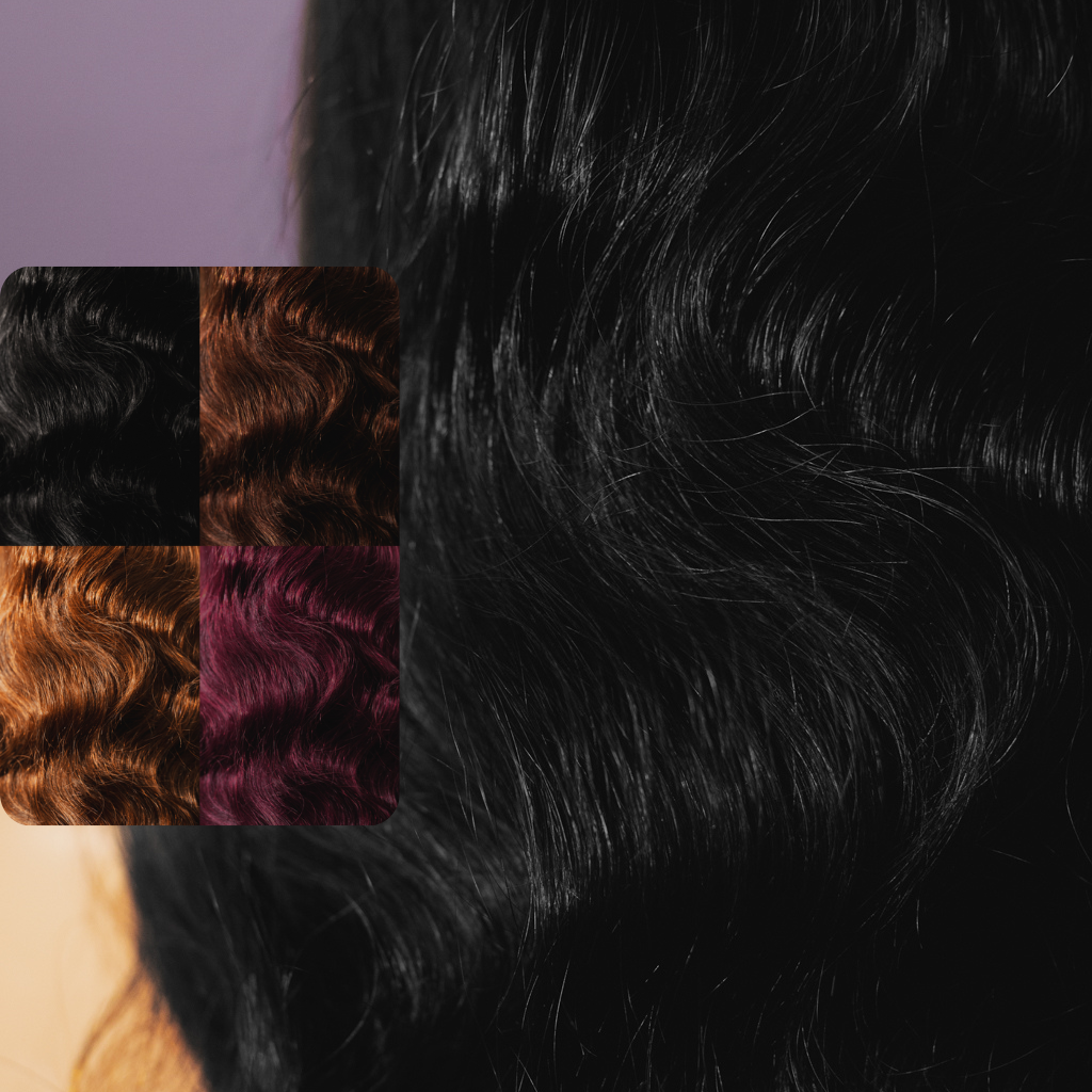 Miracana Premium Perruque Body Wave Lace Closure Multicolore
