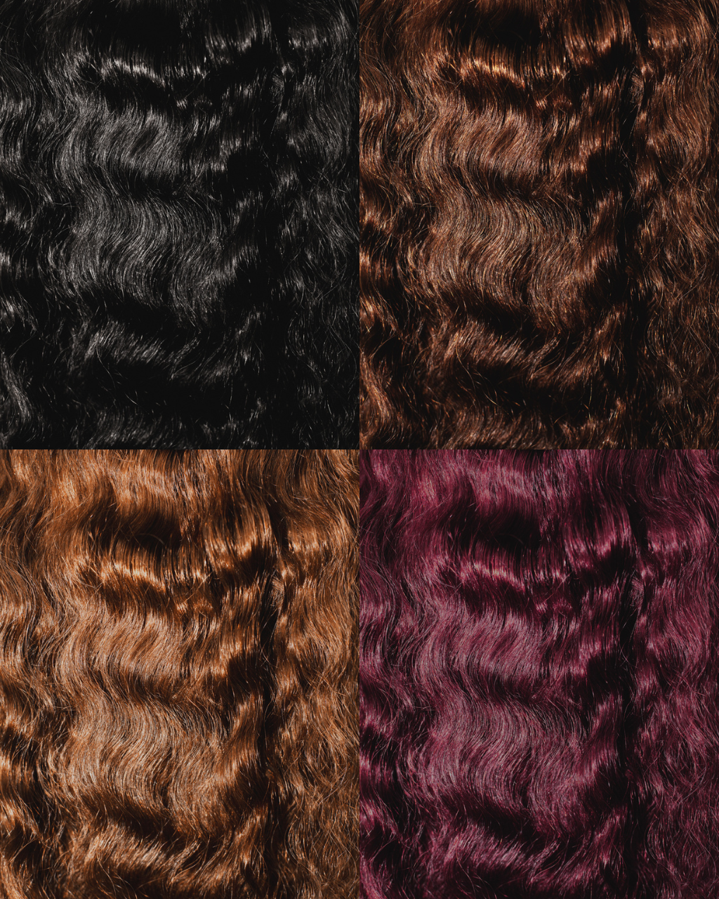Miracana Premium Perruque Loose Deep Wave Lace Frontale Multicolore