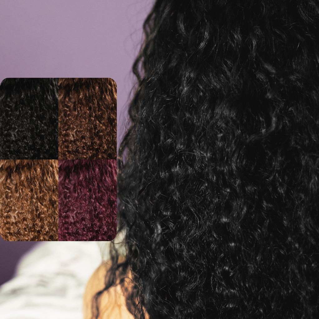 Miracana Premium Perruque Water Wave Lace Closure Multicolore